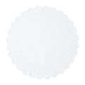 Smith Lee Smith Lee 5 White Round French Lace Paper Doily, PK10000 D301015
